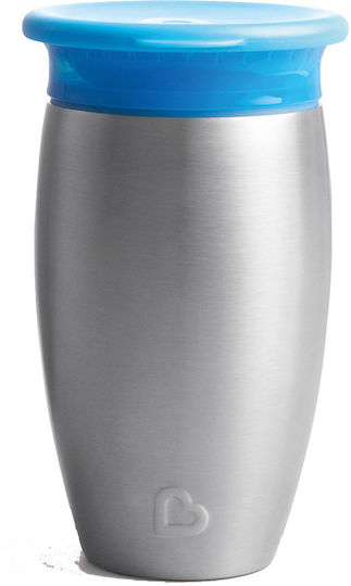Munchkin Baby- und Kleinkindbecher Miracle aus Metall Grau
