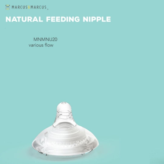 Marcus & Marcus Babyflaschensauger für 3+ Monate 2Stück