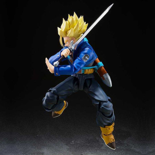 Tamashi Nations Dragon Ball Super Saiyan Trunks The Boy From the Future Action Figure in 1:12 Scale