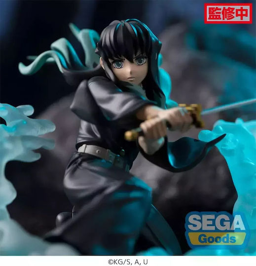 Dämonenjägerin Kimetsu No Yaiba Xross Link Anime Pvc Statue Muichiro Tokito Hashira Trainingsbogen 11 Cm