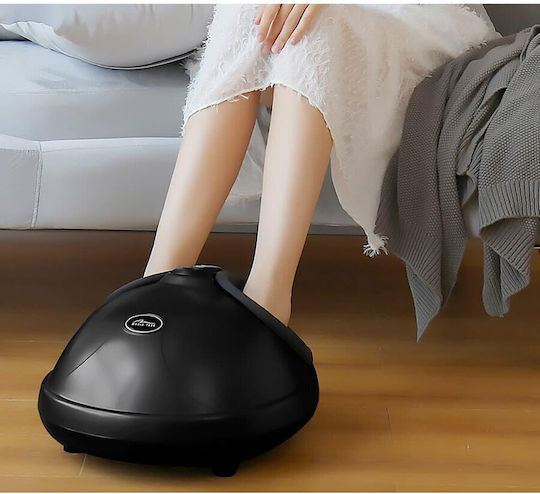 Media-Tech Масажен уред Shiatsu & Акупресура за краката с Функция за Отопление Черна