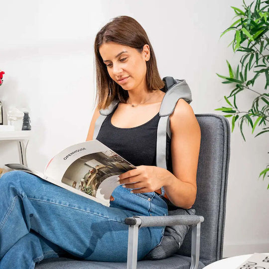 InnovaGoods 6d Silax Massage Device for the Neck & the Back Gray