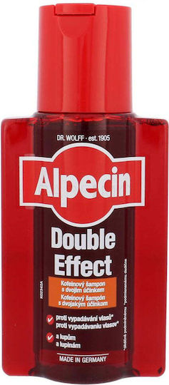 Double Effect Caffeine Shampoos against Dandruff & Hair Loss 200ml
