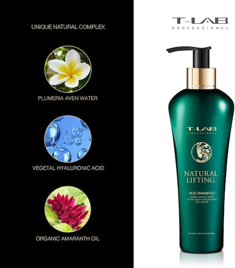 T-Lab Natural Lifting Shampoos Volume for All Hair Types 250ml