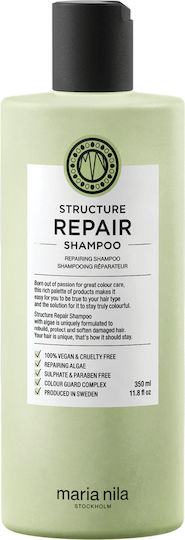 Maria Nila Structure Repair Sampon de Par Reconstrucție/Hrană și Volum pentru Toate Tipurile de Păr 350ml