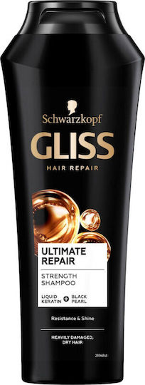 Gliss Ultimate Repair Strength Шампоан Възстановяване И Подхранване И Блясък За Увредена Коса 400ml