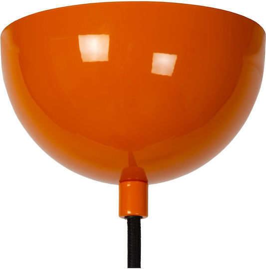 Lucide Lightning Younes Orange Ceiling Light 40x40cm