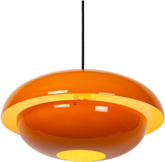 Lucide Lightning Younes Orange Ceiling Light 40x40cm