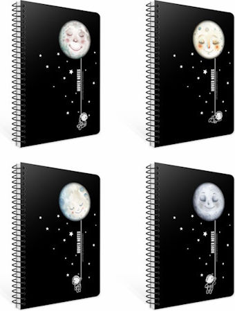 Gipta Spiral Notebook Ruled A4 3 Subjects 1pcs (Μiscellaneous Designs)