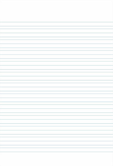 Uni Pap Notebook Two Line B5 20 Sheets Unipap Blue 1pcs