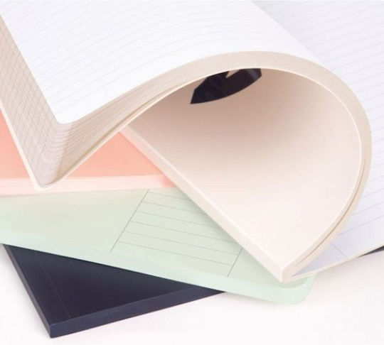 Milan Ruled Notebooks A4 48 Paper Sheets Blue 3 Pieces