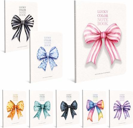 Gipta Ruled Notebook A4 40 Paper Sheets (Various Designs or Colours)
