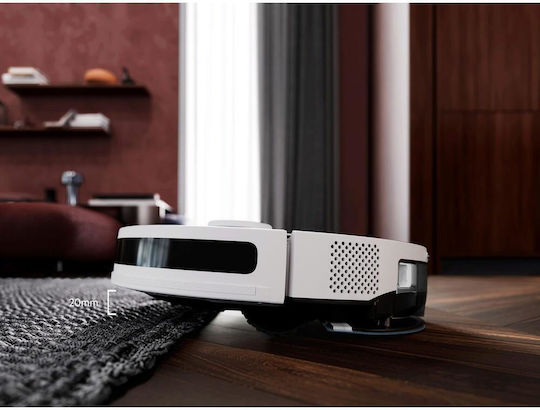 Electrolux 700 Σκούπα Ρομπότ με Χαρτογράφηση Laser & Απορρόφηση 4000Pa Λευκή