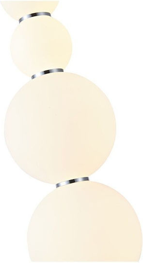 Eurolamp Blossom Ceiling Light White LED with Warm White Light 17.5x17.5x229cm