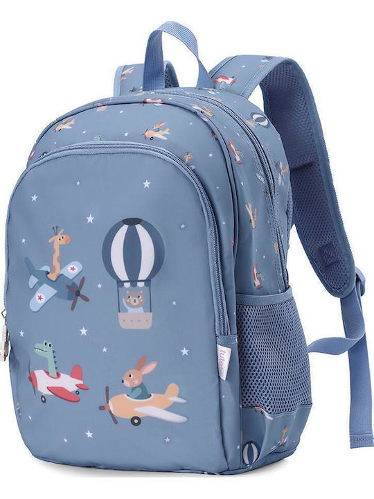 Baby Oliver Planes Planes School Backpack Kindergarten Blue 2026