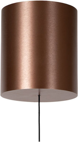 Lucide Lightning Applause Pendant Light Brown 80x80cm
