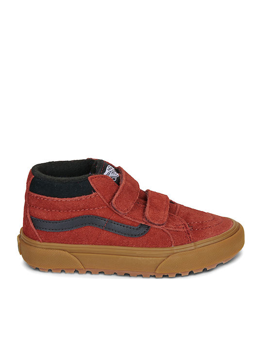 Sk8-Mid Reissue V Kinder Sneaker Hoch Burgundisch