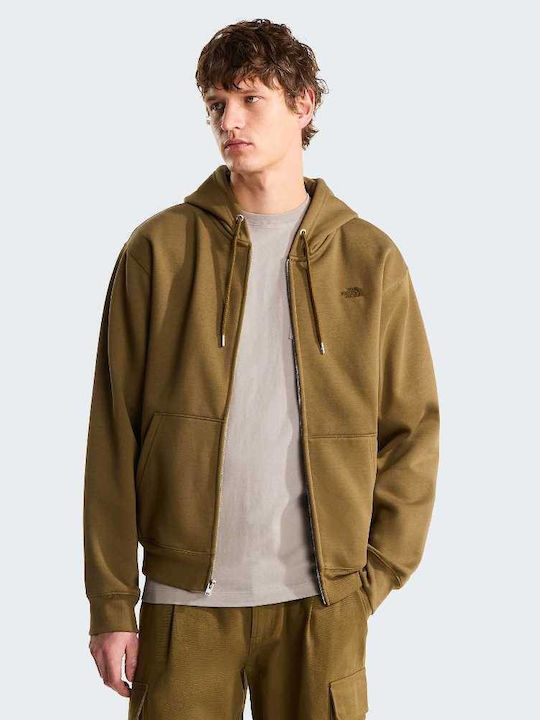 Ζακέτα με Κουκούλα Khaki
