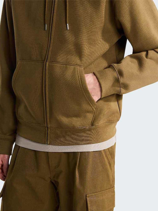 Ζακέτα με Κουκούλα Khaki