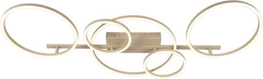 Lucide Lightning Nicola Πλαφονιέρα 132εκ. LED
