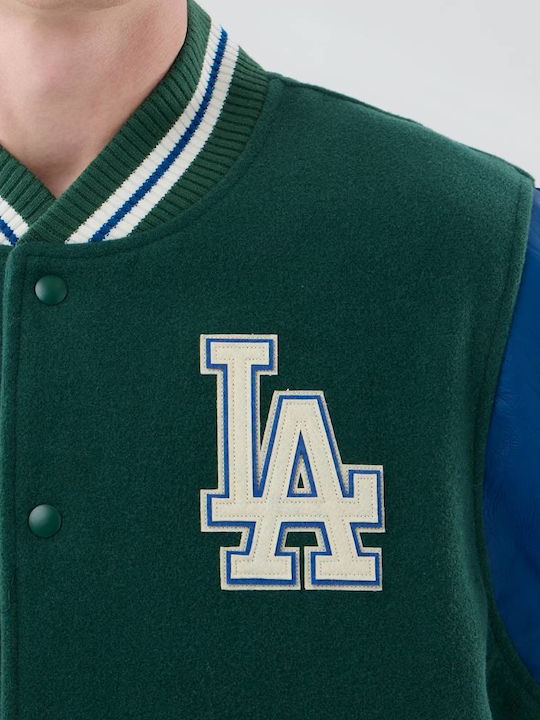 MLB Collegiate Jacket Green