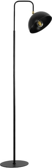 GloboStar Snake Floor Lamp H151xW28cm. with Socket for Bulb E27 Black