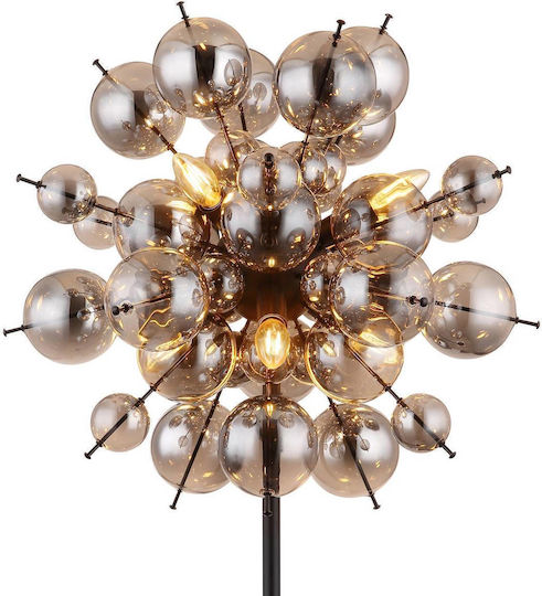 Globo Lighting Floor Lamp H155cm. Black