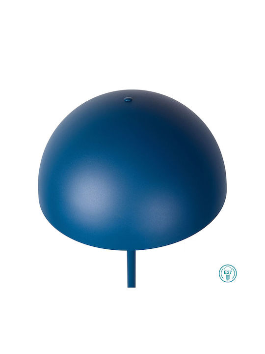 Lucide Lightning Siemon Floor Lamp H160xW35cm. with Socket for Bulb E27 Blue