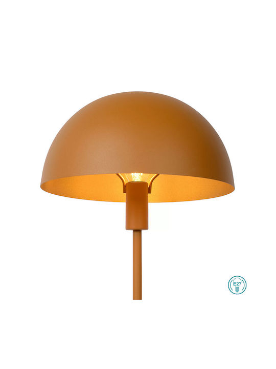 Lucide Lightning Siemon Floor Lamp H160xW35cm. with Socket for Bulb E27 Yellow