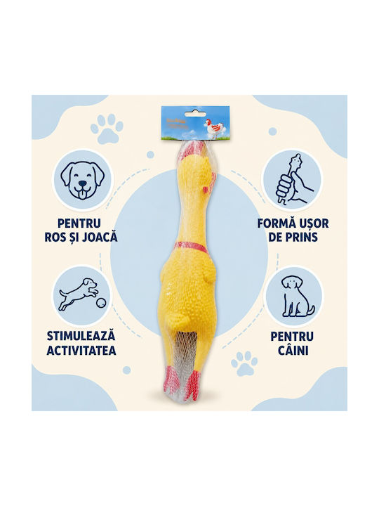 Jucărie Pentru Câini Jucărie Din Cauciuc Galben 1 Bucată