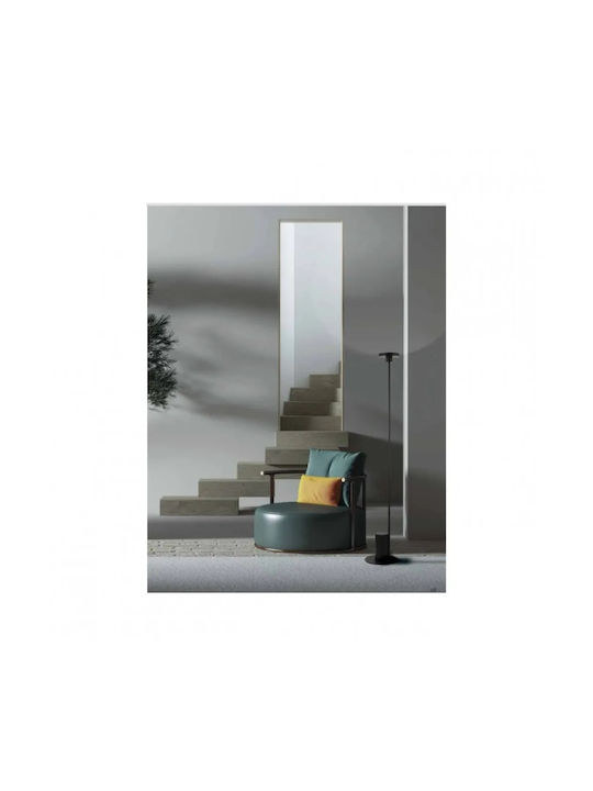 Zambelis Lights LED Floor Lamp H160xW25cm. with Warm White Light 1200lm Black