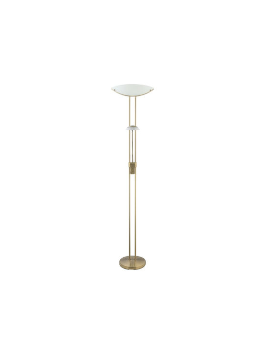 Eglo Baya Floor Lamp Height 180x44cm with Lamp Bulb Base R7S Oxidized