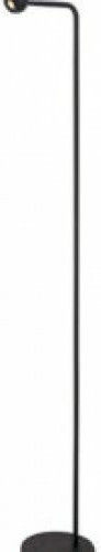 Zambelis Lights LED Floor Lamp H155xW21cm. with Warm White Light 400lm Black