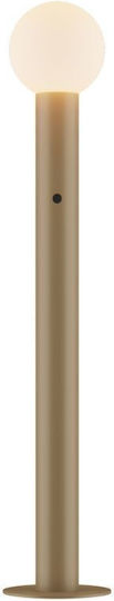 Viokef Ratu LED Floor Lamp H135xL220cm with Warm White Light 1691lm Gold