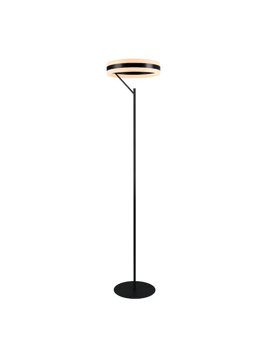 Trio Lighting Dios LED Φωτιστικό Δαπέδου Υ180xΜ40εκ. 2500lm Μαύρο