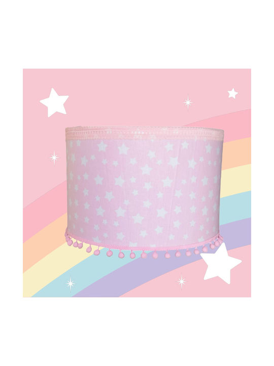 Oxygen Pink Stars Stehleuchte H165cm. mit Fassung für Lampe E27 Rosa