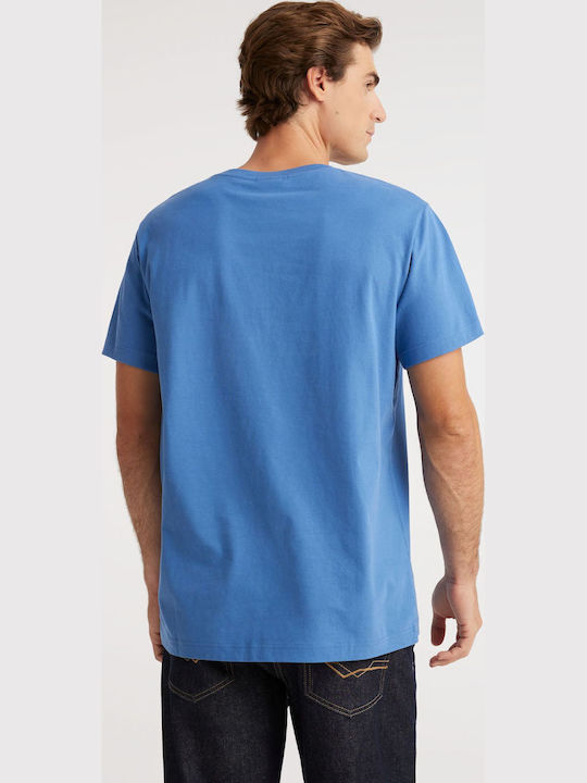 HER LOG T-shirt Μπλε
