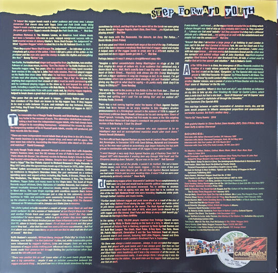 Various Step Forward Youth Roots Masters From "punky Reggae Party" Vinyl