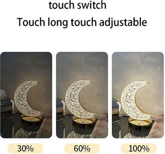 Andowl Qd003y Lustră Decorativă Lumină de Lună Auriu