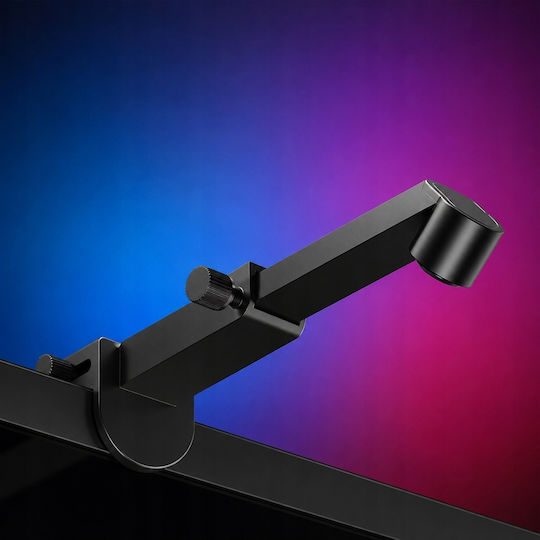 Verk Group Ταινία LED Τηλεόρασης USB 5V 2.5m με Τροφοδοτικό & Τηλεχειριστήριο