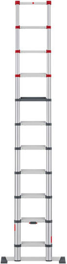 Hailo Aluminium-Leiter mit 11 Stufen 83cm