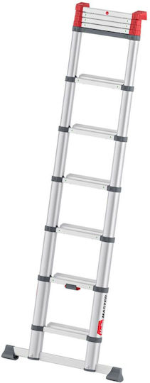 Hailo Aluminium-Leiter mit 11 Stufen 83cm