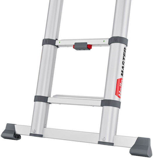 Hailo Aluminium-Leiter mit 11 Stufen 83cm