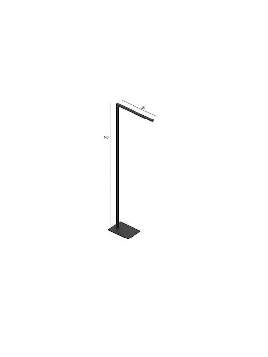 Luma LED Φωτιστικό Δαπέδου Υ140εκ. Μαύρο Luma LED Φωτιστικό Δαπέδου Υ140εκ. Μαύρο