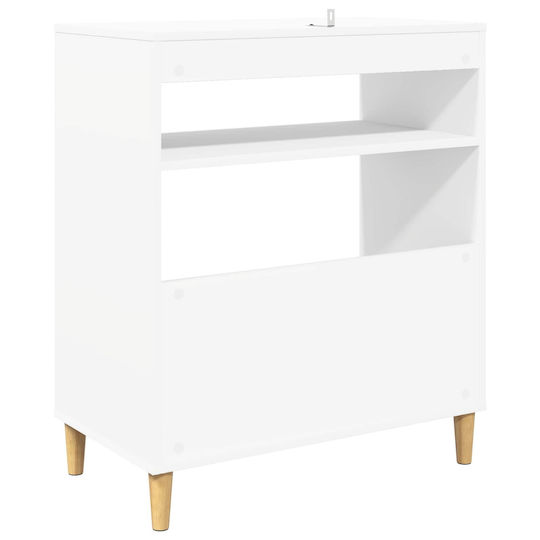 vidaXL Έπιπλο Hi-Fi Λευκό 39.5x71x83cm