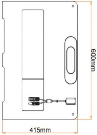Helios Klappbares Solarbatterieladegerät Panel 120W 00061