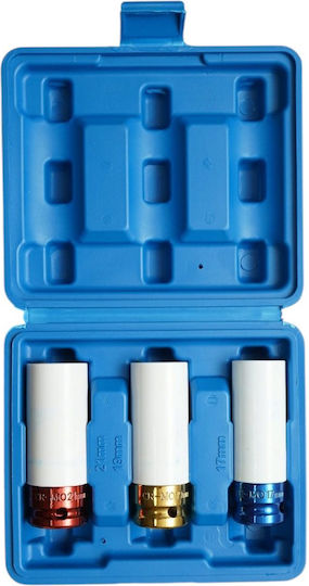 Breckner Long Sockets With 1/2" Frame Host Set 3 Pieces