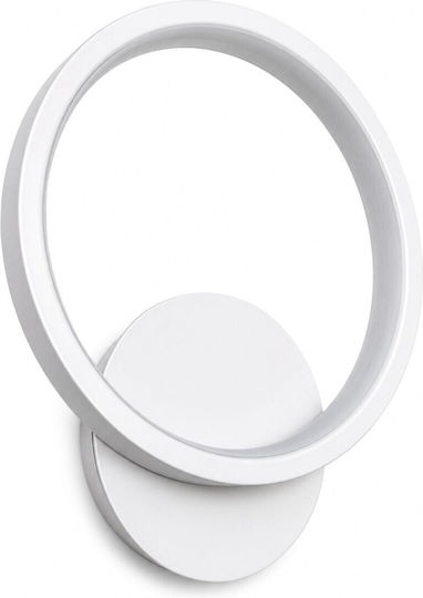 VenCore Modern Wall Lamp with Integrated LED and Adjustable White Light 20x5.5cm