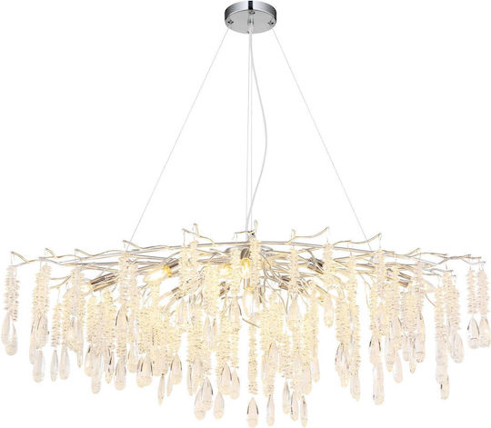 Globo Lighting Deckenleuchte Silber