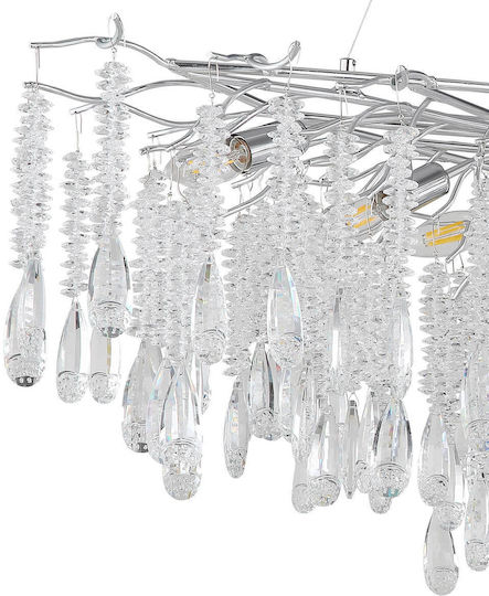 Globo Lighting Deckenleuchte Silber